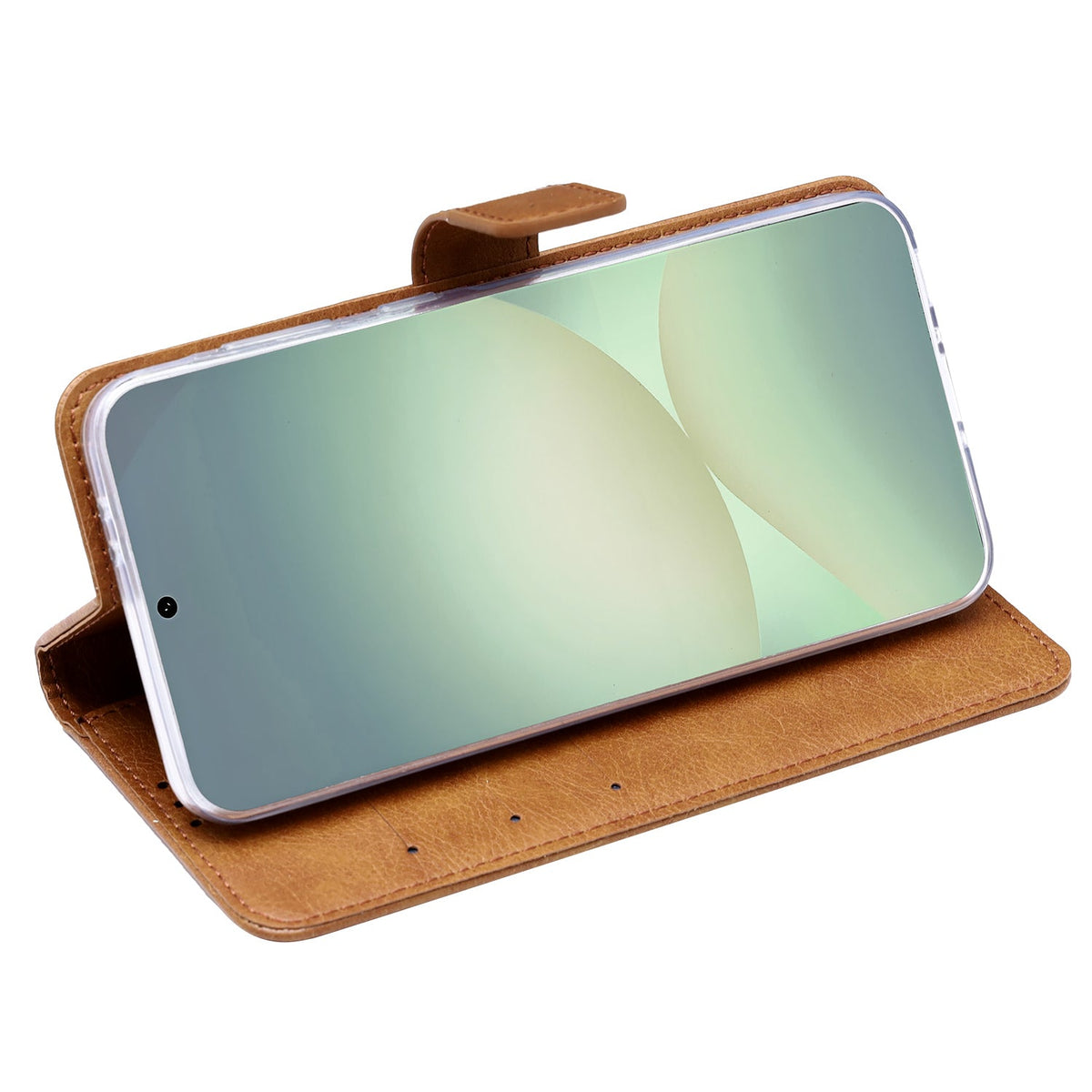 Xiaomi Redmi Note 14 4G Hoesje - Bruin - Bookcase