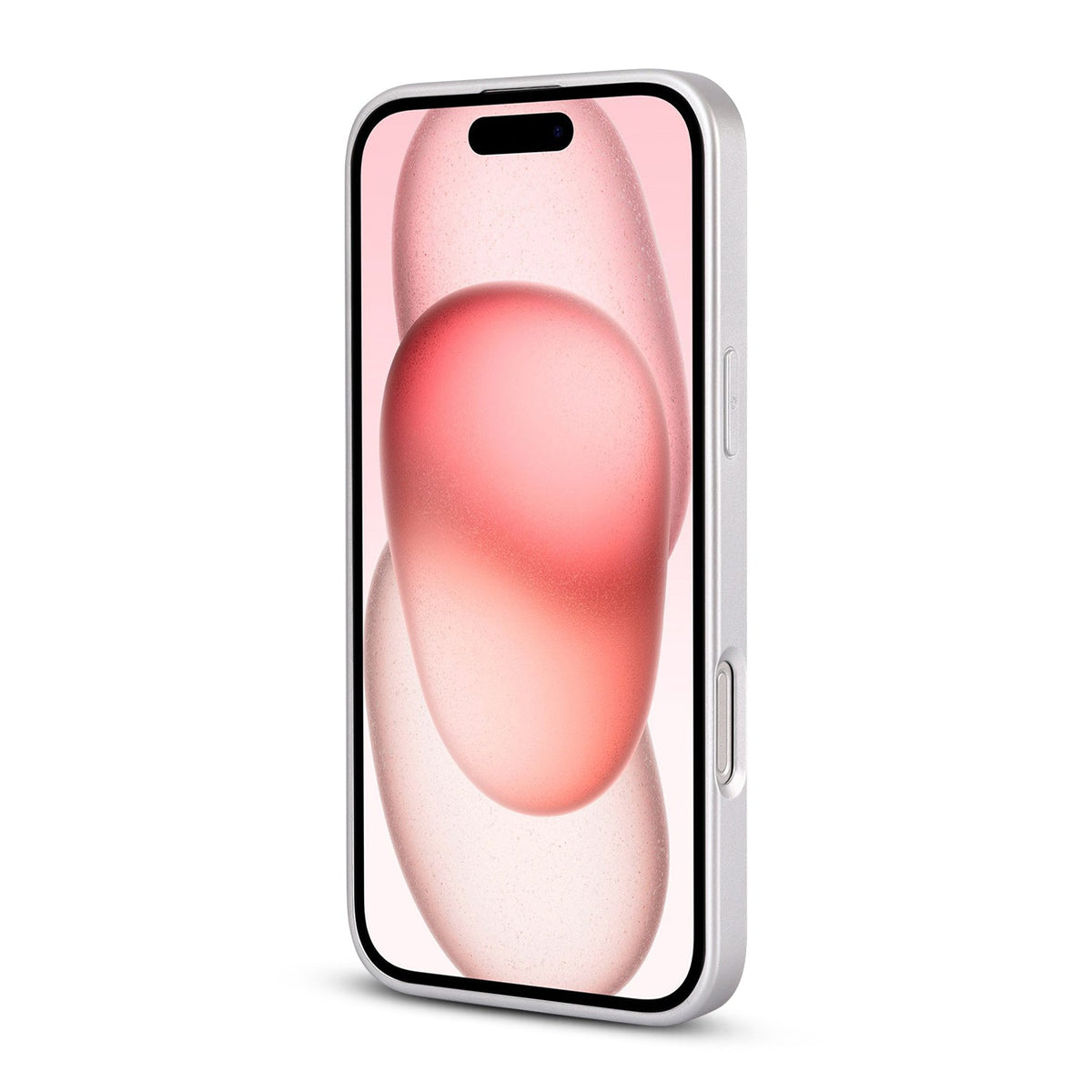 Apple iPhone 16 Pro Hoesje - Roze - Marmer MagSafe Back Cover
