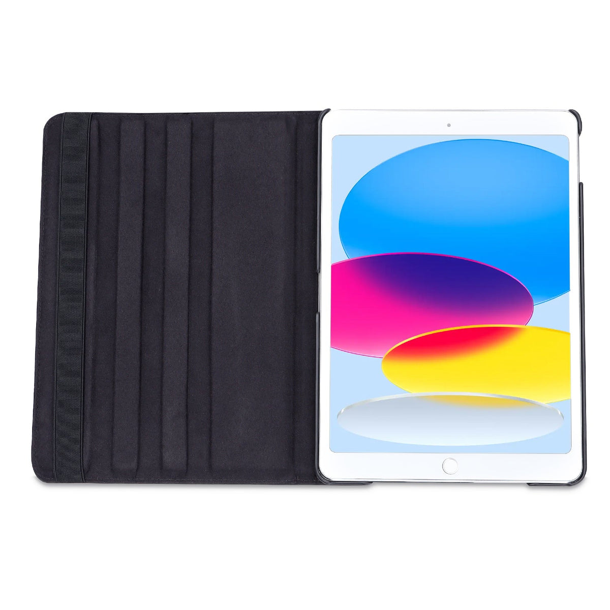 Apple iPad 7 10.2 (2019) Tablethoes - Charcoal Gray - Draaibare Bookcase