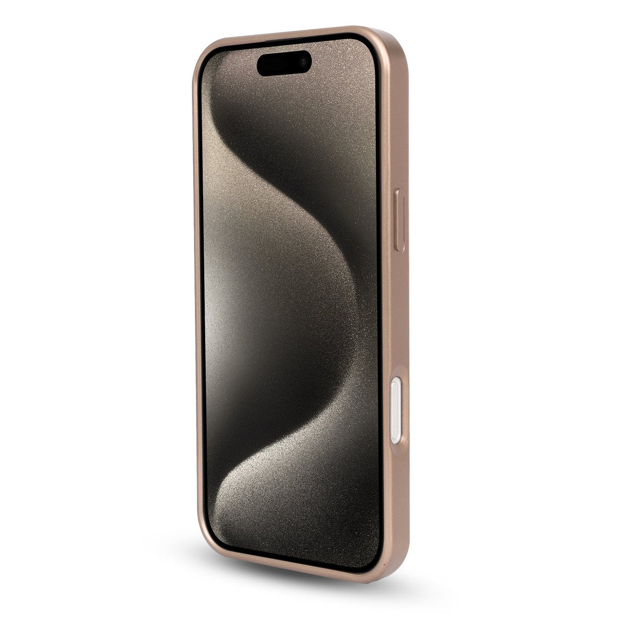iPhone 16 Pro Max Hoesje - Brons - Matte Siliconen MagSafe Back Cover
