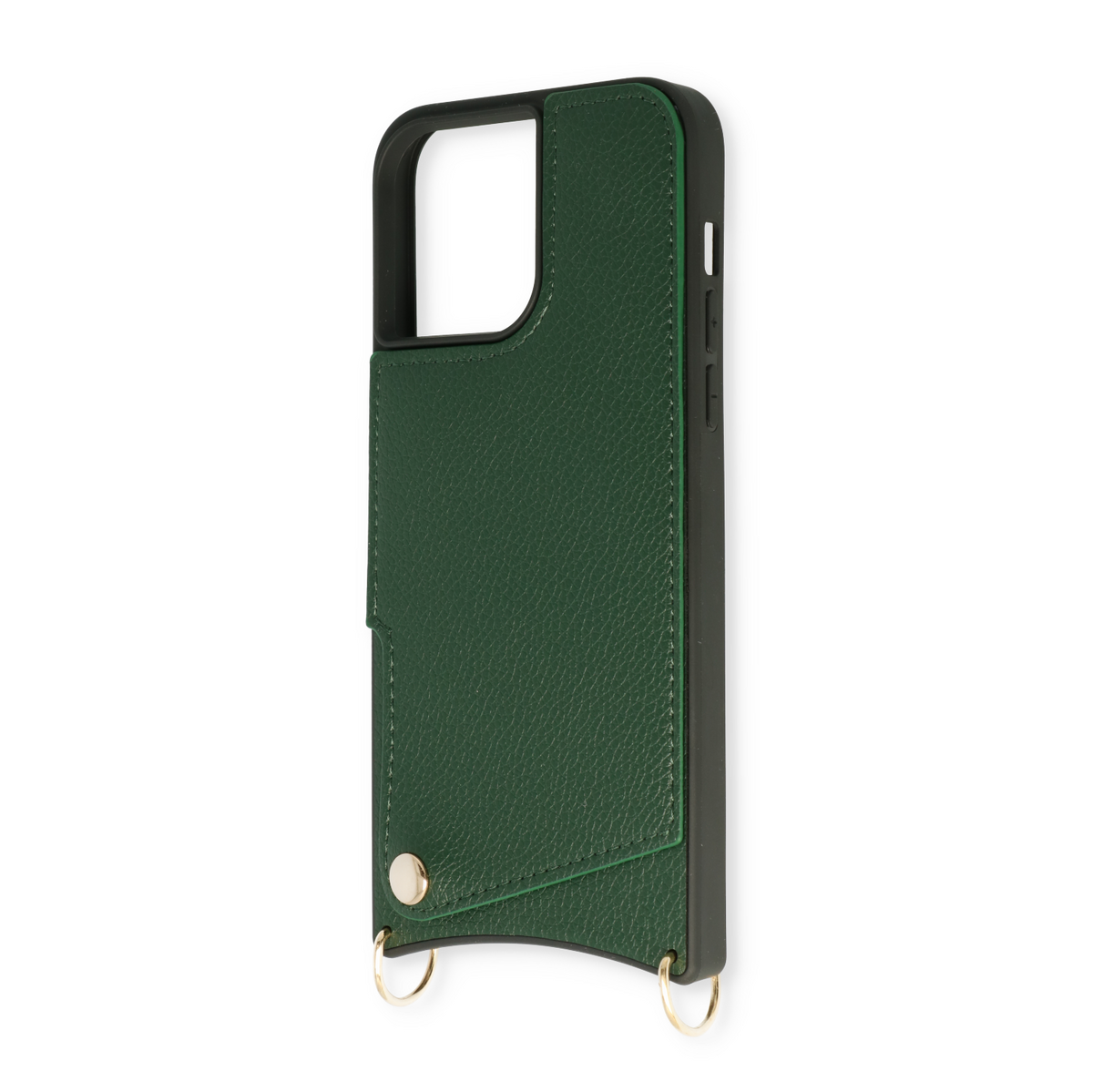 iPhone 14 Pro Hoesje - Bandje - Groen Back Cover