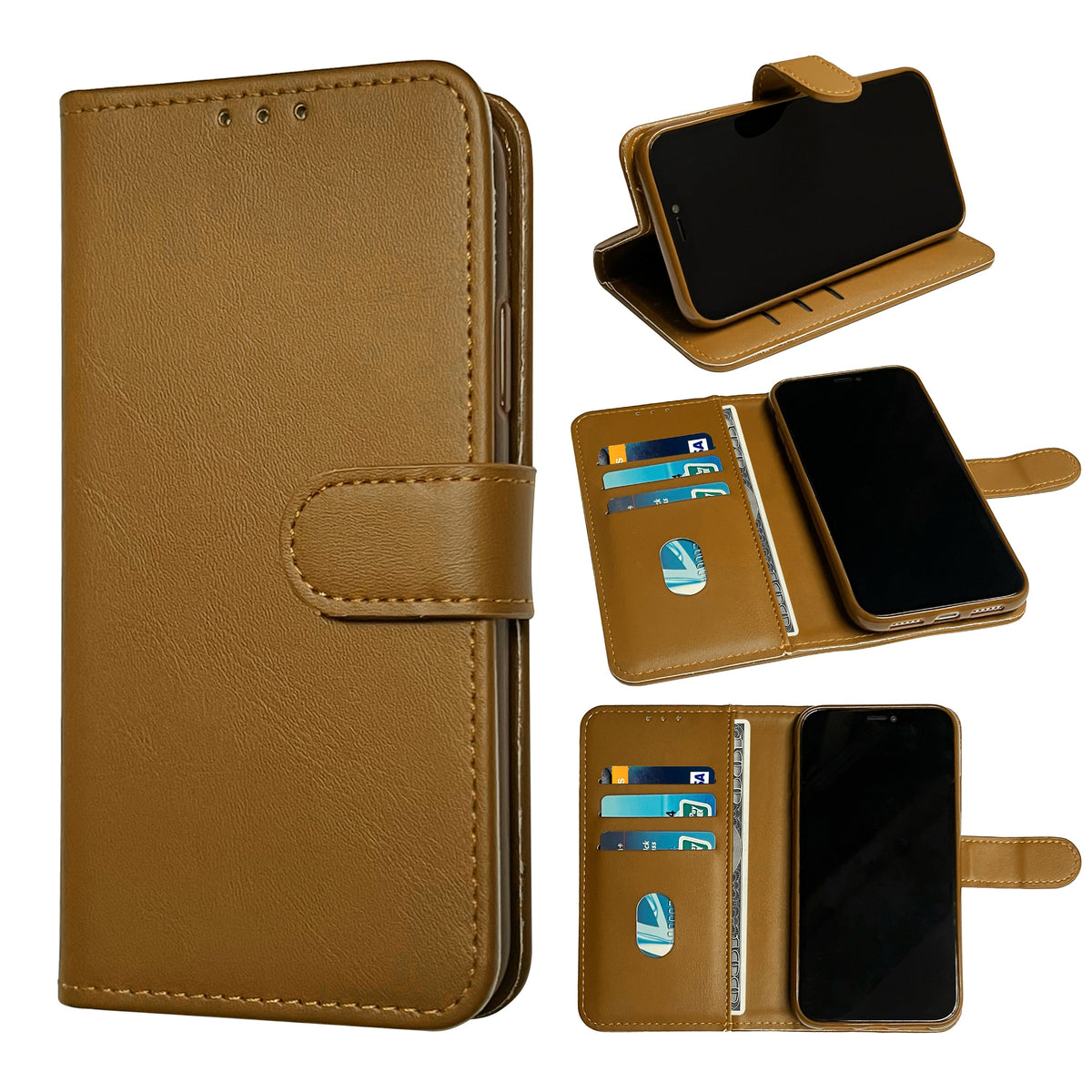 OnePlus 12 Hoesje - Bruin - Bookcase