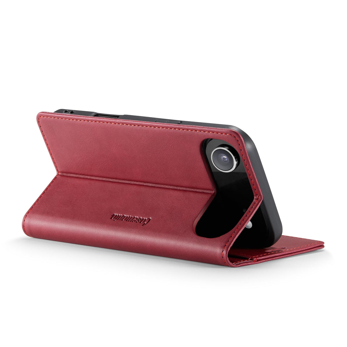 Étui Apple iPhone Air - Rouge Bourgogne - Étui portefeuille fin et luxueux