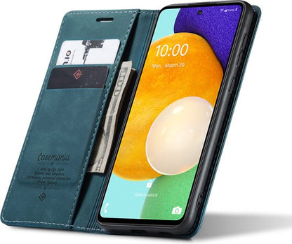 Samsung Galaxy A33 5G Hoesje - Emerald Green - Dunne Bookcase