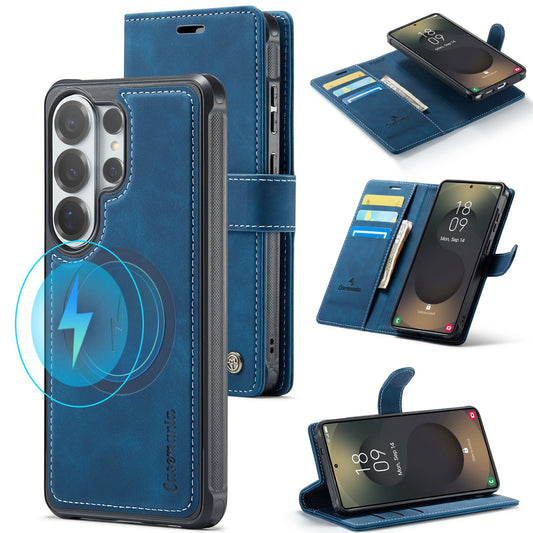 Samsung Galaxy S26 Ultra Case - Navy Blue - 2-in-1 MagSafe Wallet Case