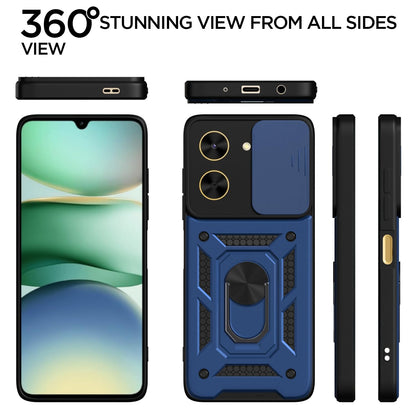 Coque Xiaomi Redmi A5 - Noir - Armor Kickstand avec protection caméra