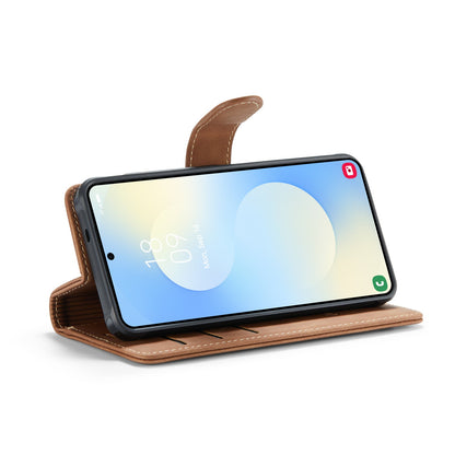 Samsung Galaxy S26 Hoesje - Sienna Brown - 2 in 1 MagSafe Bookcase
