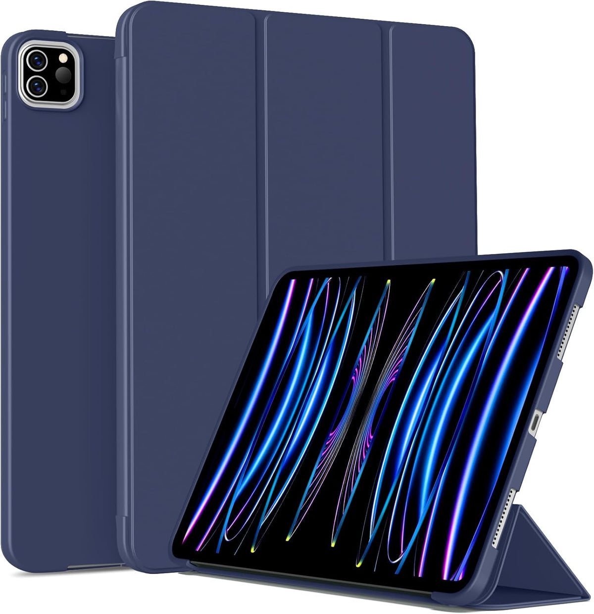 Apple iPad Air 13 (2024) Tablethoes - Blauw - Smart Cover
