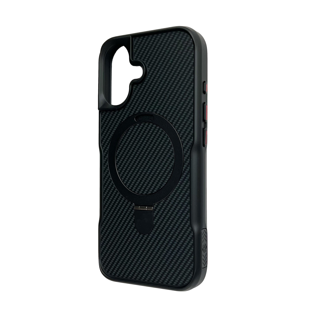 Apple iPhone 17 Case - Black - Carbon MagSafe Back Cover