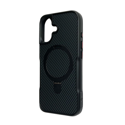 Apple iPhone 17 Case - Black - Carbon MagSafe Back Cover