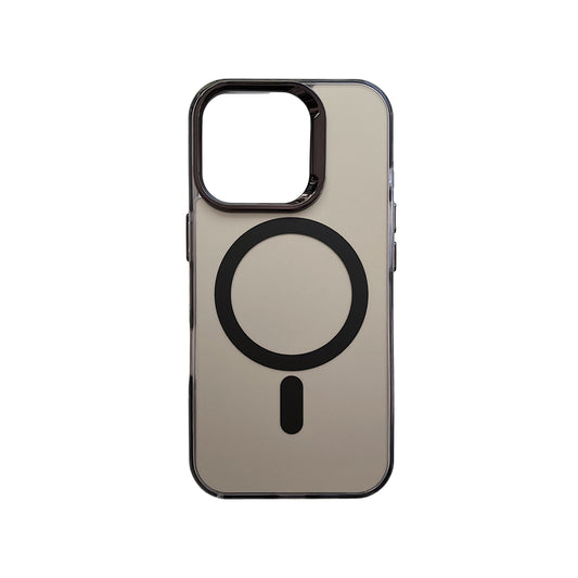 Apple iPhone 16 Pro Hoesje - Zwart - Fusion Armor MagSafe Back Cover