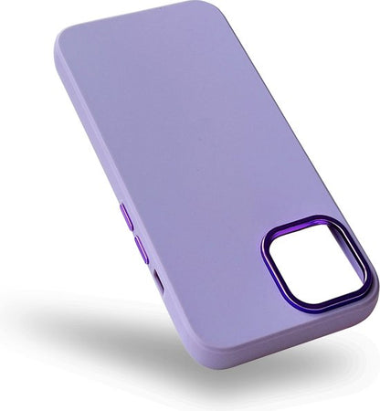 Apple iPhone 14 Plus Hülle - Lila - Stoßfestes Silikon Backcover