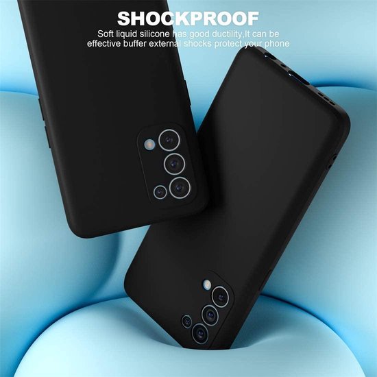 Oppo Find X3 Lite 5G Hoesje - Zwart - Siliconen Back Cover