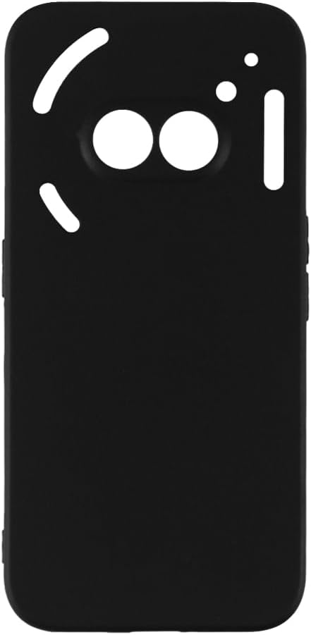 Nothing Phone (2a) Hoesje - Zwart - Siliconen Back Cover