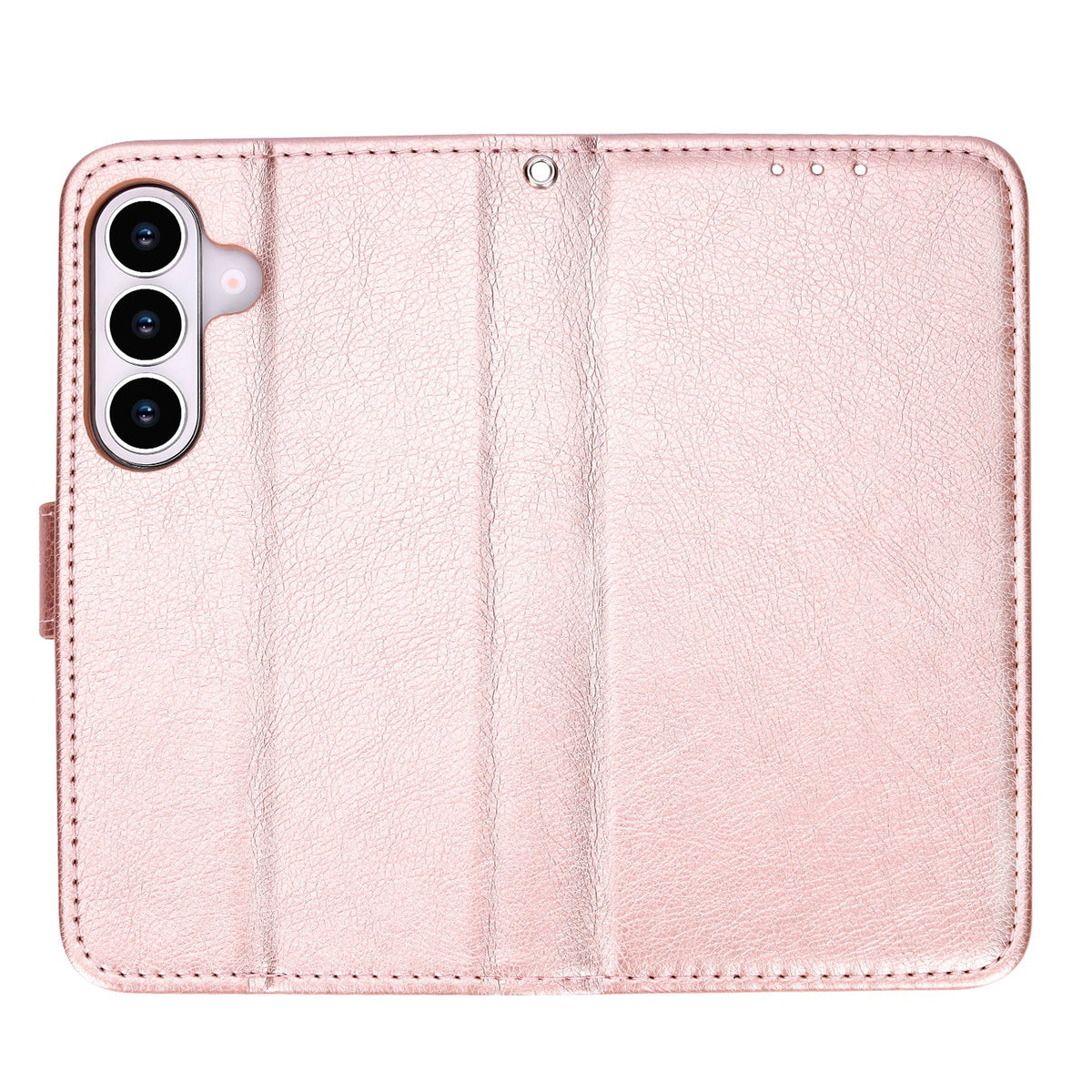 Samsung Galaxy A37 Hoesje - Rosegoud - Luxe Portemonnee Bookcase