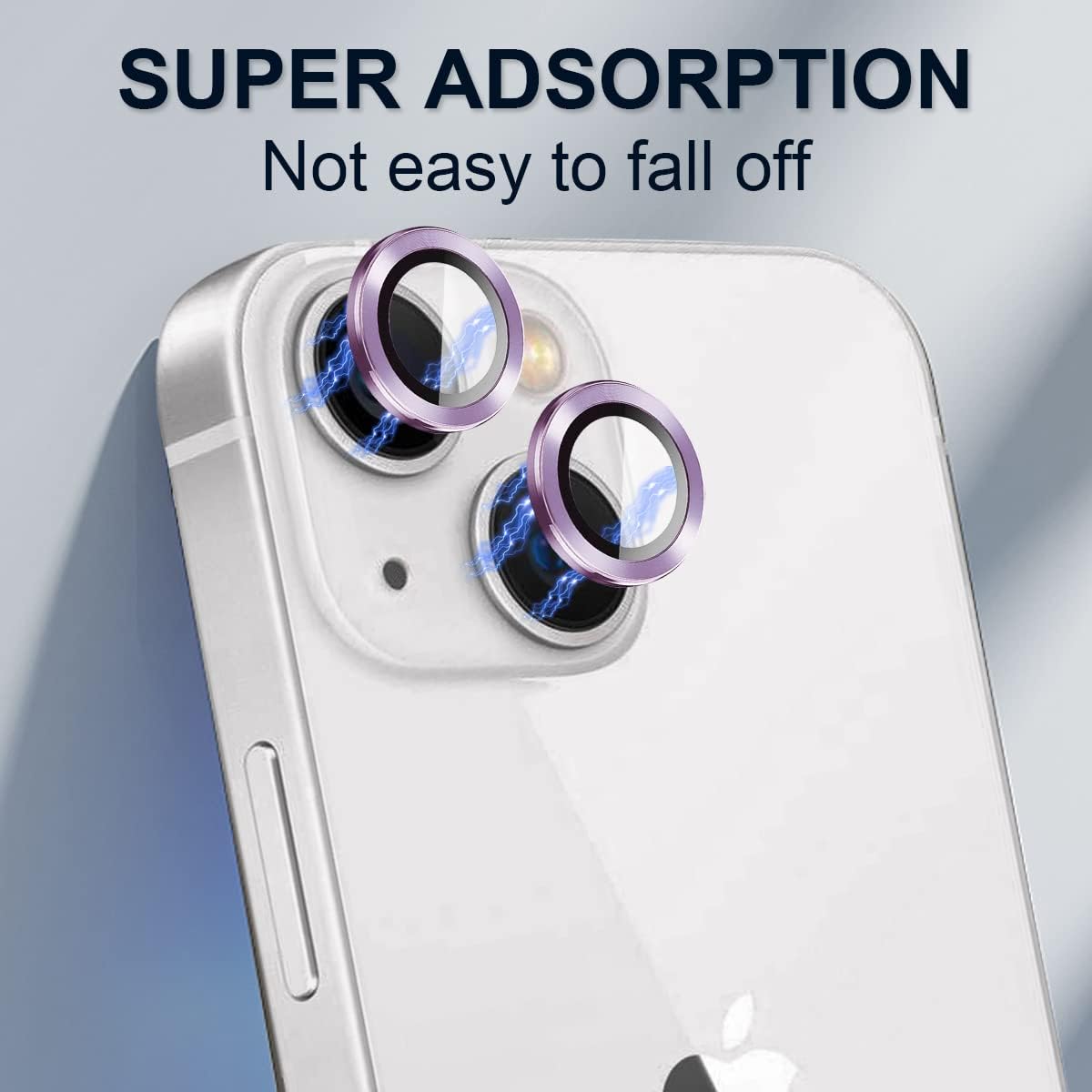 Apple iPhone 14 Plus Kameraschutz - Lila - 1 Stück