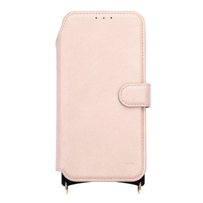 Apple iPhone 17 Pro Max Hoesje - Roze - CM Amsterdam Back Cover met Telefoonkoord