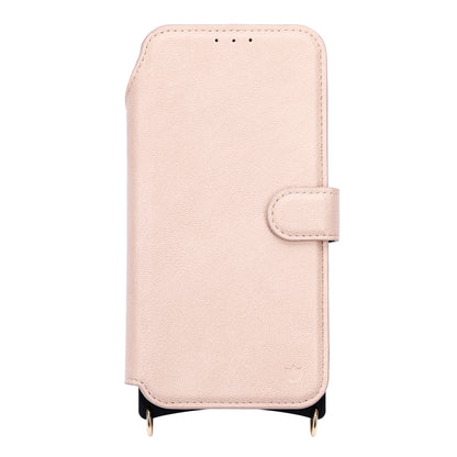 Apple iPhone 17 Pro Max Hoesje - Roze - 'Amsterdam' Magnetische Wallet Case met Pasjeshouders en