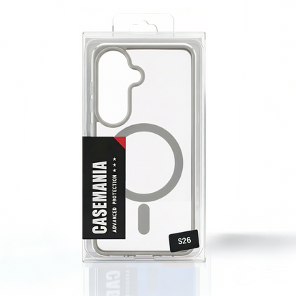Samsung Galaxy S26 Plus Hoesje - Grijs - Bumper MagSafe Back Cover