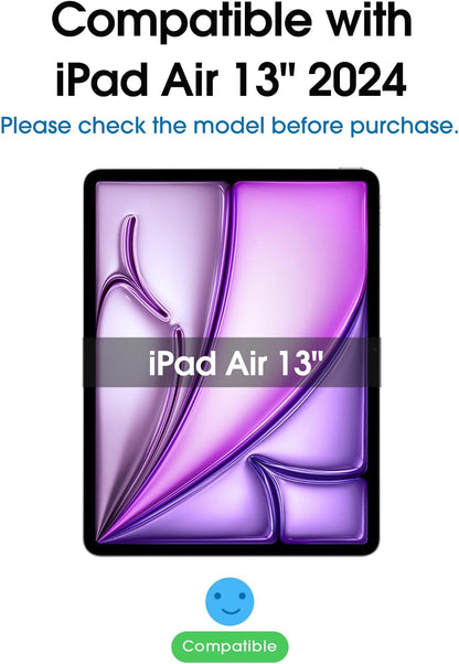 Apple iPad Air 6 13 (2024) Screenprotector - Full Cover - 2 Stuks