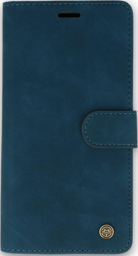 Samsung Galaxy A42 5G Hoesje - Navy Blue - 2 in 1 Bookcase