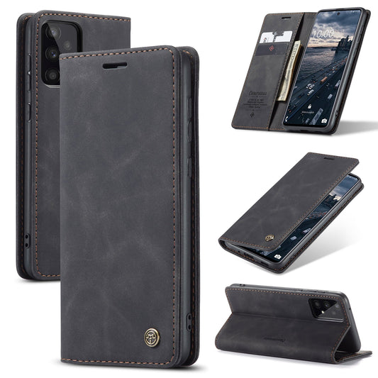 Samsung Galaxy A04s Case - Charcoal Gray - Slim Wallet Case