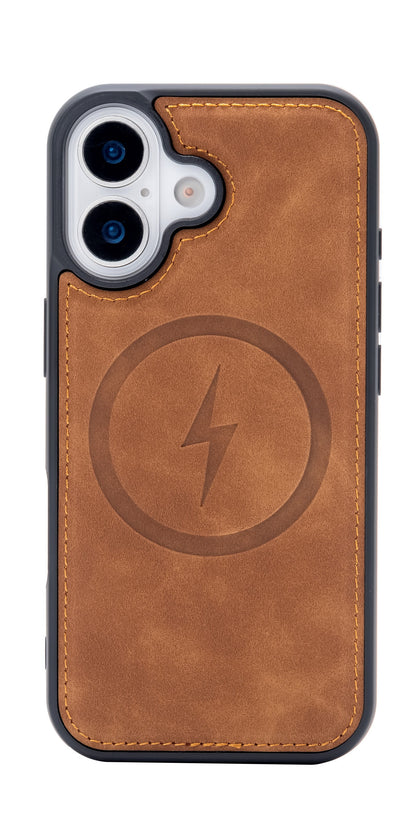 Apple iPhone 17 Pro Max Hülle - Sienna Brown - 2-in-1 MagSafe-Klapphülle mit Kartenfach