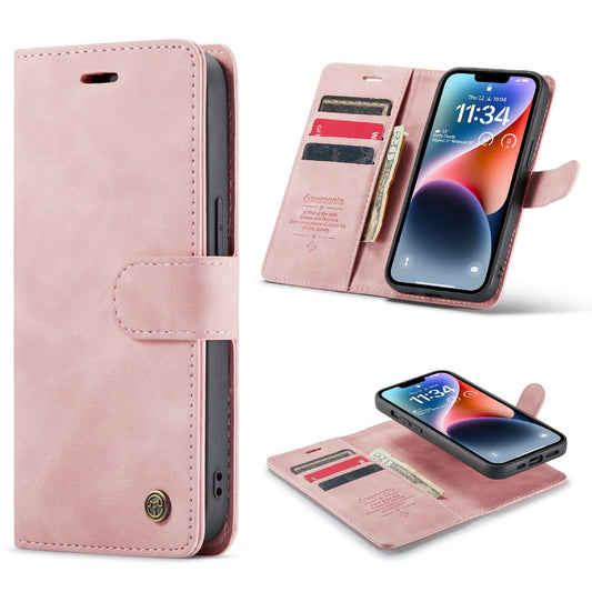Apple iPhone 15 Plus Hoesje - Pale Pink - 2 in 1 Bookcase