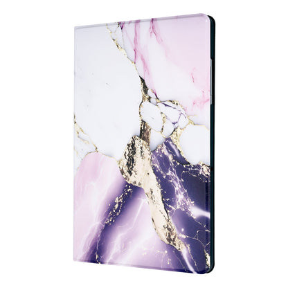 Samsung Galaxy Tab A9 Plus Tablet-Hülle - Marmor Lila - Smart Cover