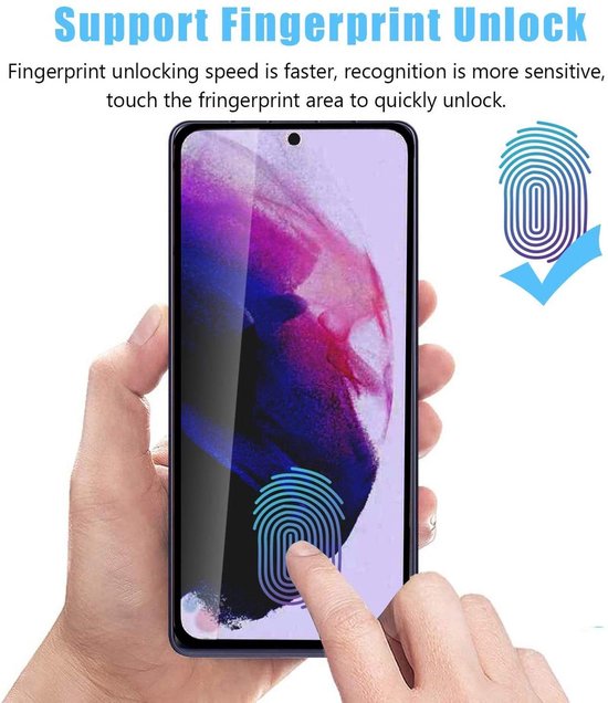 Samsung Galaxy S21 FE Screenprotector - Full Cover - 2 Stuks