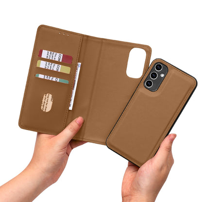 Samsung Galaxy A36 Hoesje - Bruin - 2 in 1 Bookcase