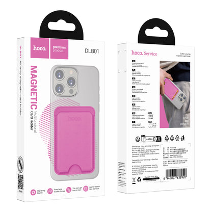 Hoco Magnetisch Pasjeshouder - Roze