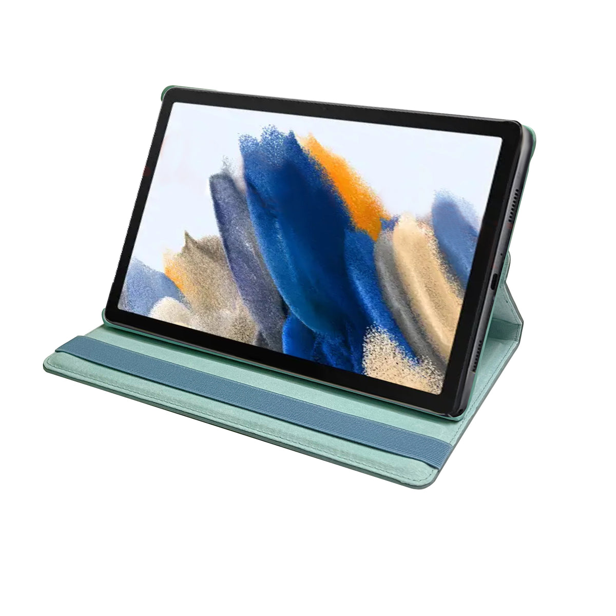Samsung Galaxy Tab S6 Lite Tablethoes - Aqua Blue - Draaibare Bookcase