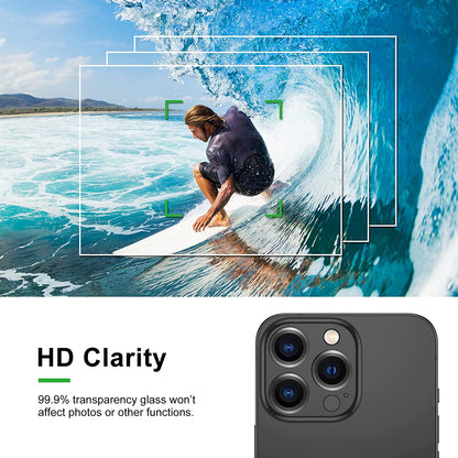 Apple iPhone 13 Pro Max Lens Protector - Zwart - 1 Stuk