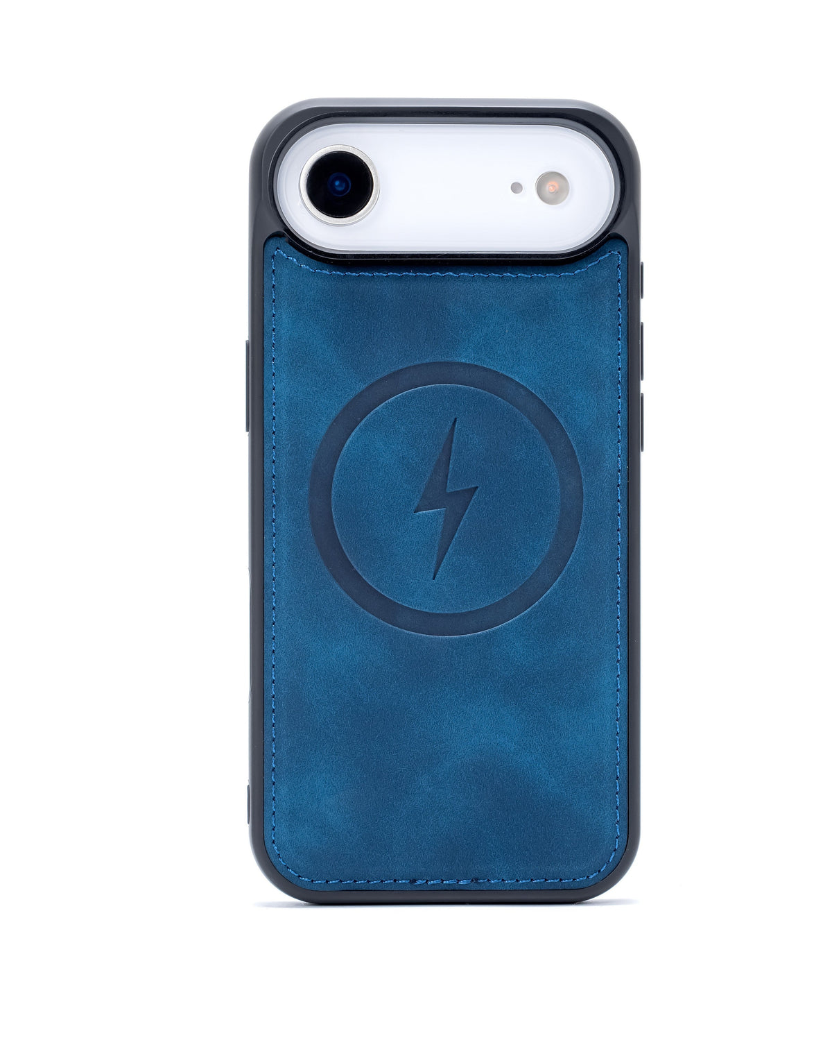 Apple iPhone Air Hoesje - Navy Blue - 2 in 1 MagSafe Bookcase