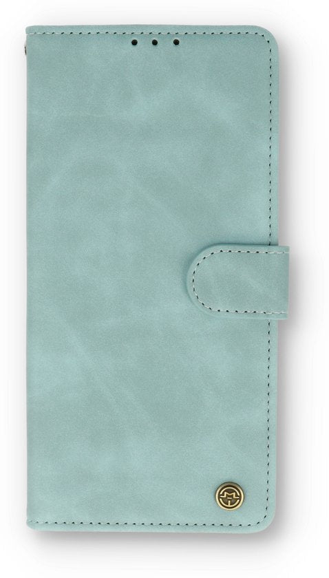 Apple iPhone SE 2022 Case - Aqua Blue - Luxury Wallet Case