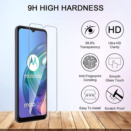 Motorola Moto G30 / G20 / G10 Screenprotector - Tempered Glass - 2 Stuks