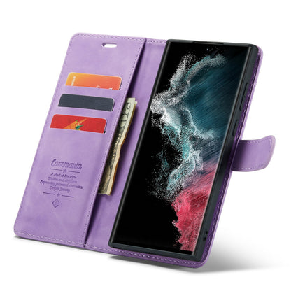 Samsung Galaxy S24 Ultra Hoesje - Bright Lila - 2 in 1 Bookcase