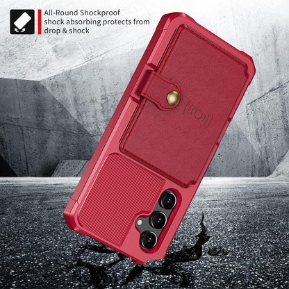 Samsung Galaxy A14 Hoesje - Rood - RFID Back Cover