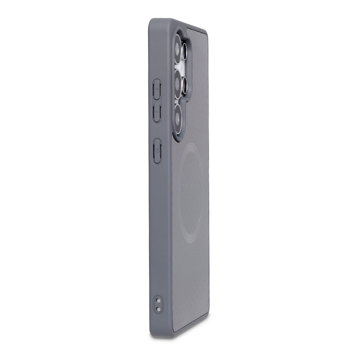 Samsung Galaxy S24 Ultra Hoesje - Grijs - Carbon MagSafe Back Cover