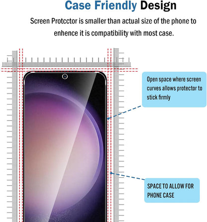 Samsung Galaxy S25 Edge Screen Protector - Tempered Glass - 2 Pieces