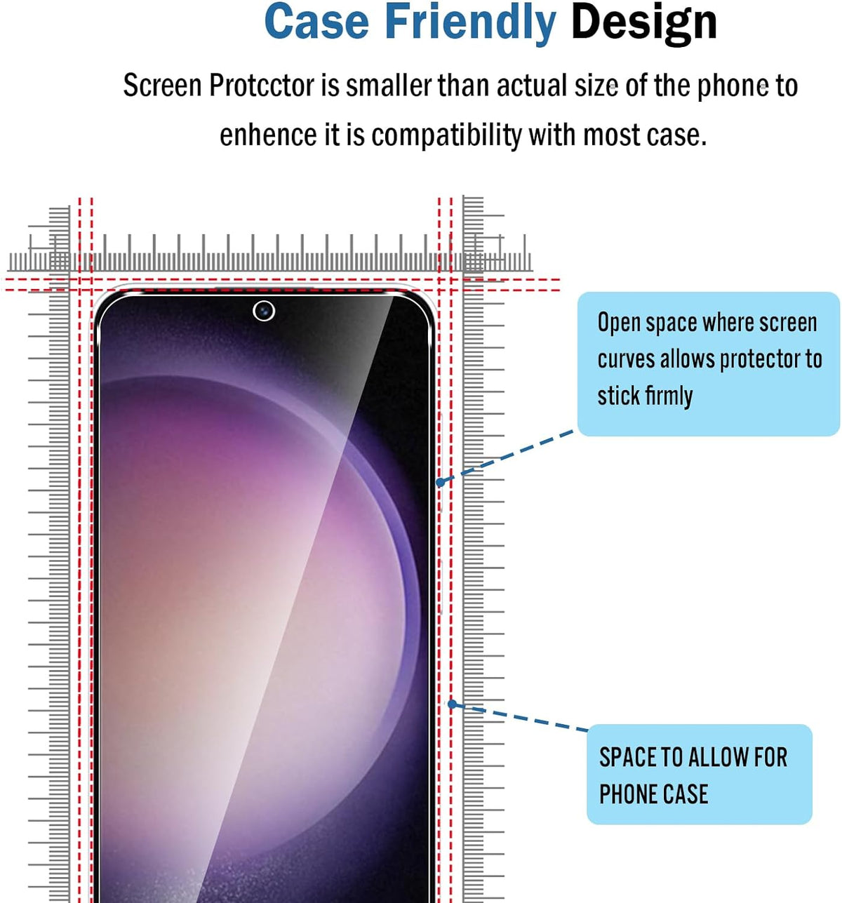 Samsung Galaxy S24 Screenprotector - Full Cover - 2 Stuks