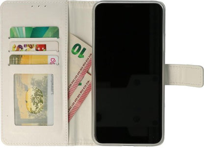 Samsung Galaxy A42 5G Hoesje - Wit - Bookcase