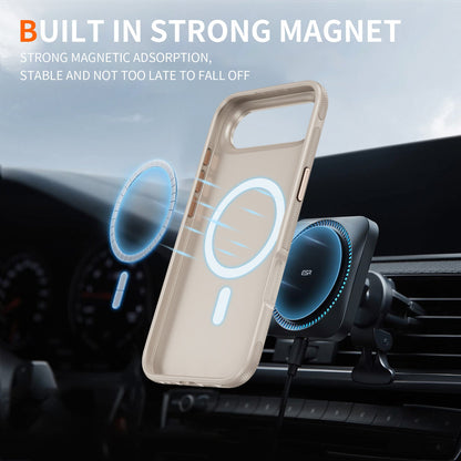 Apple iPhone 18 Pro Max Hoesje - Blauw - Soft Siliconen Magsafe Back Cover