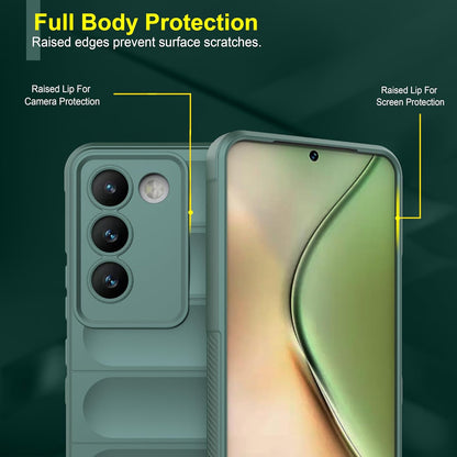 Samsung Galaxy A37 Hoesje - Groen - Siliconen Back Cover