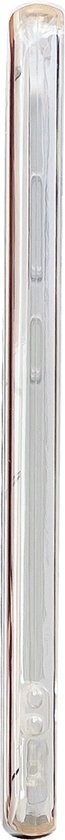 Samsung Galaxy S23 Hoesje - Aqua - Siliconen Marmer Back Cover