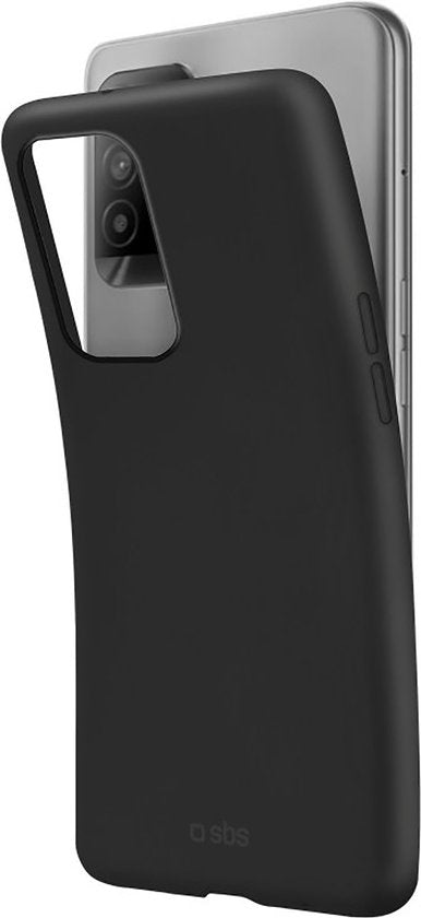 OPPO A54S Hoesje - Zwart - Siliconen Back Cover
