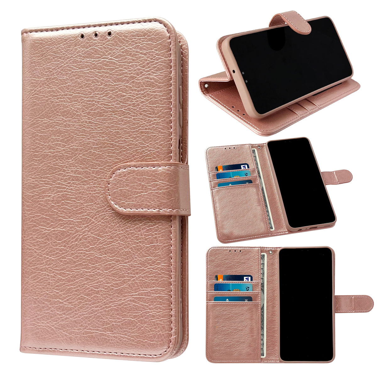 Samsung Galaxy A36 Hoesje - Rosegoud - Bookcase