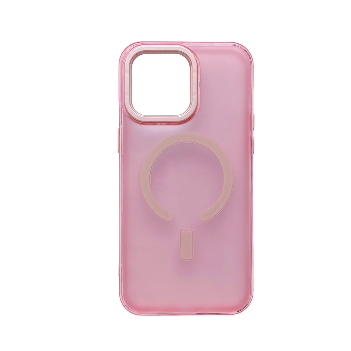 Apple iPhone 15 Plus Hoesje - Roze - Siliconen MagSafe Back Cover