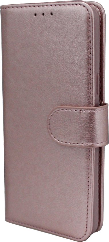 Apple iPhone 12 Hoesje - Roségoud - Luxe Bookcase